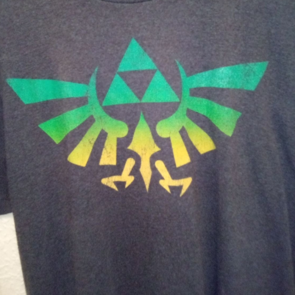 🐮 🐄 Vintage 2016 Zelda Nintendo Short Sleeve T-Shirt